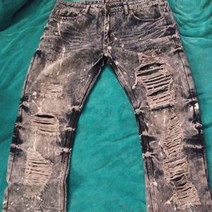 Men's 38x32 black premium Denim jeans